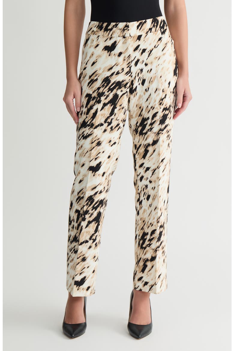 The Lily Printed Pants, Main, color, TOASTED WHITE MULTI