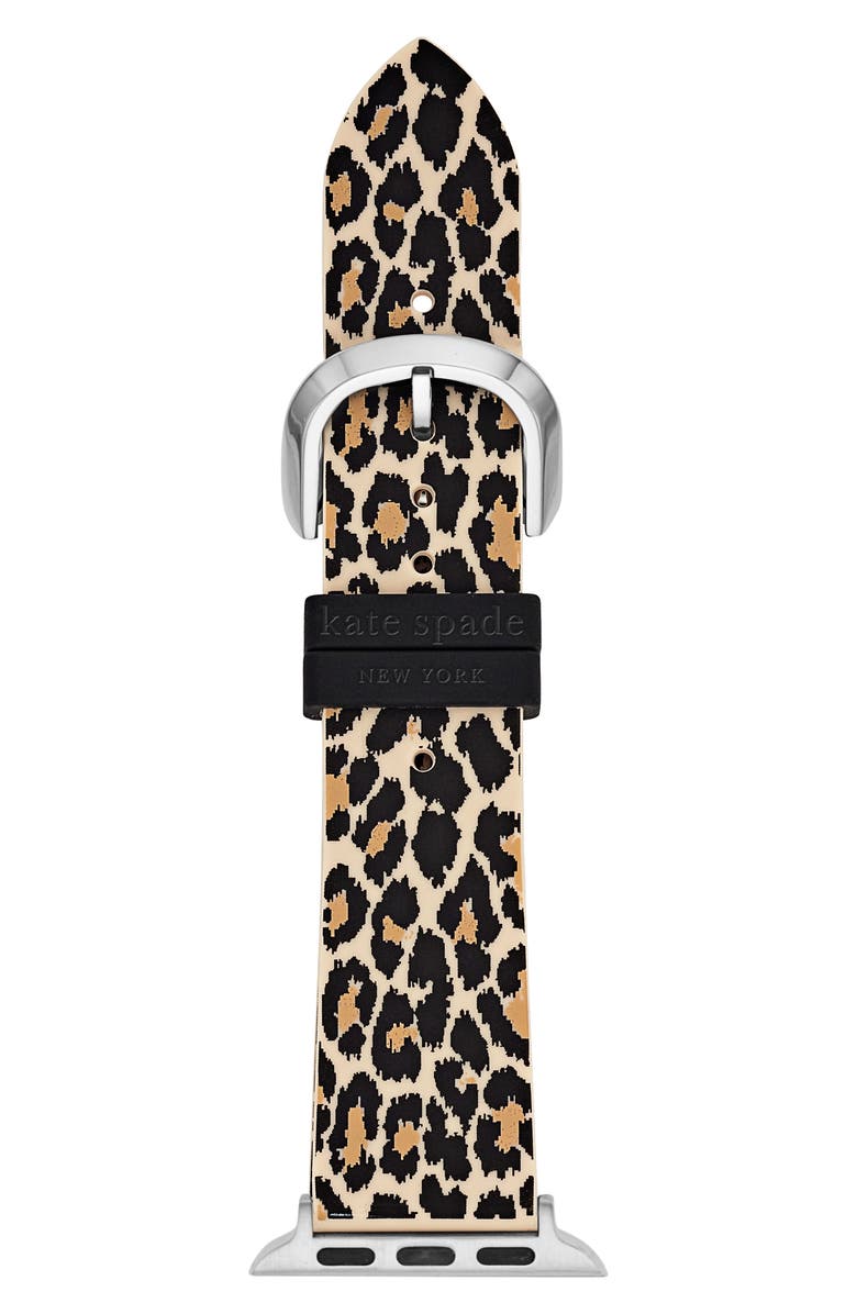 Kate Spade New York silicone Apple Watch<sup>®</sup> watchband, Main, color,