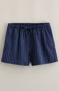 Treasure & Bond Kids' Linen Blend Drawstring Shorts