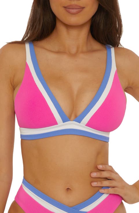 Coast Line Triangle Bikini Top