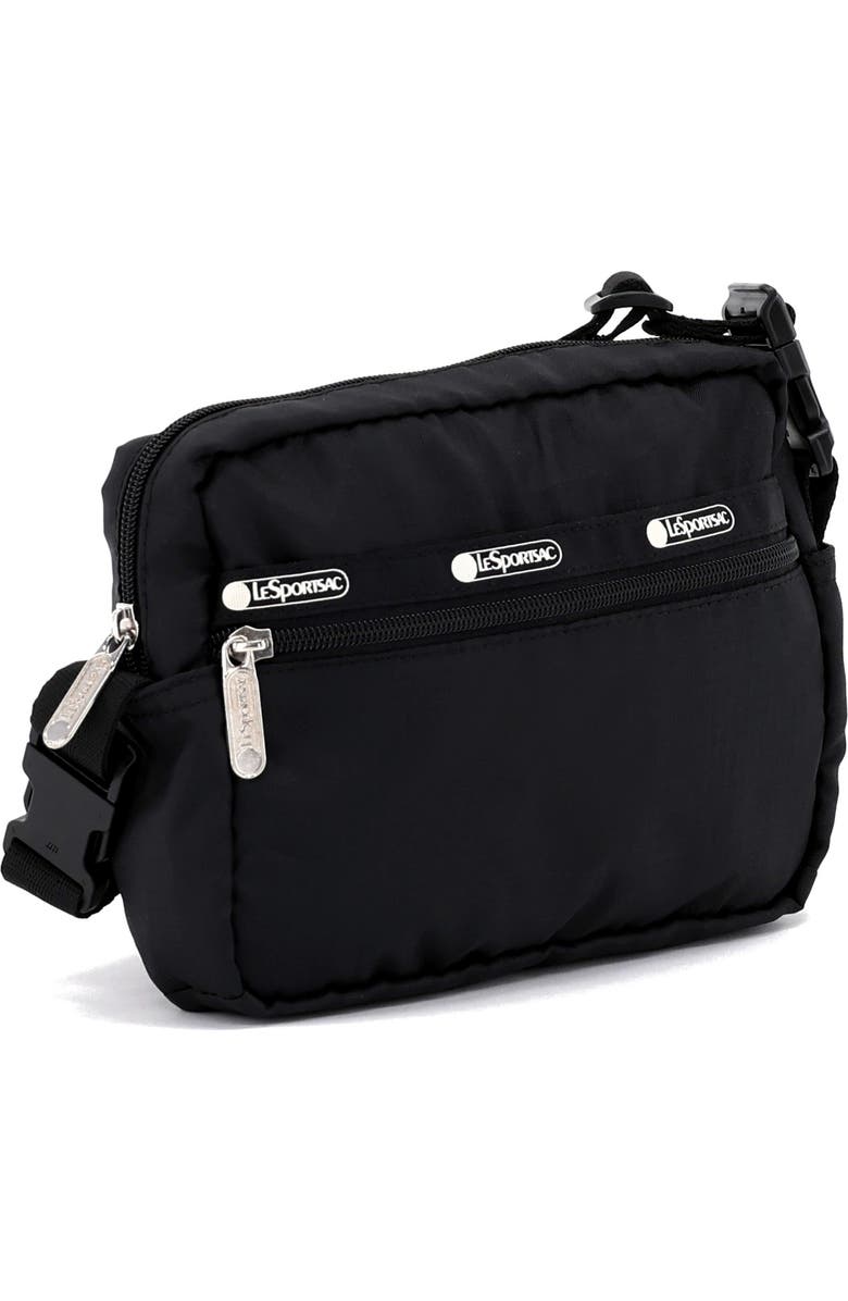 LeSportsac Candace Convertible Nylon Crossbody Strap, Alternate, color, Jet Black