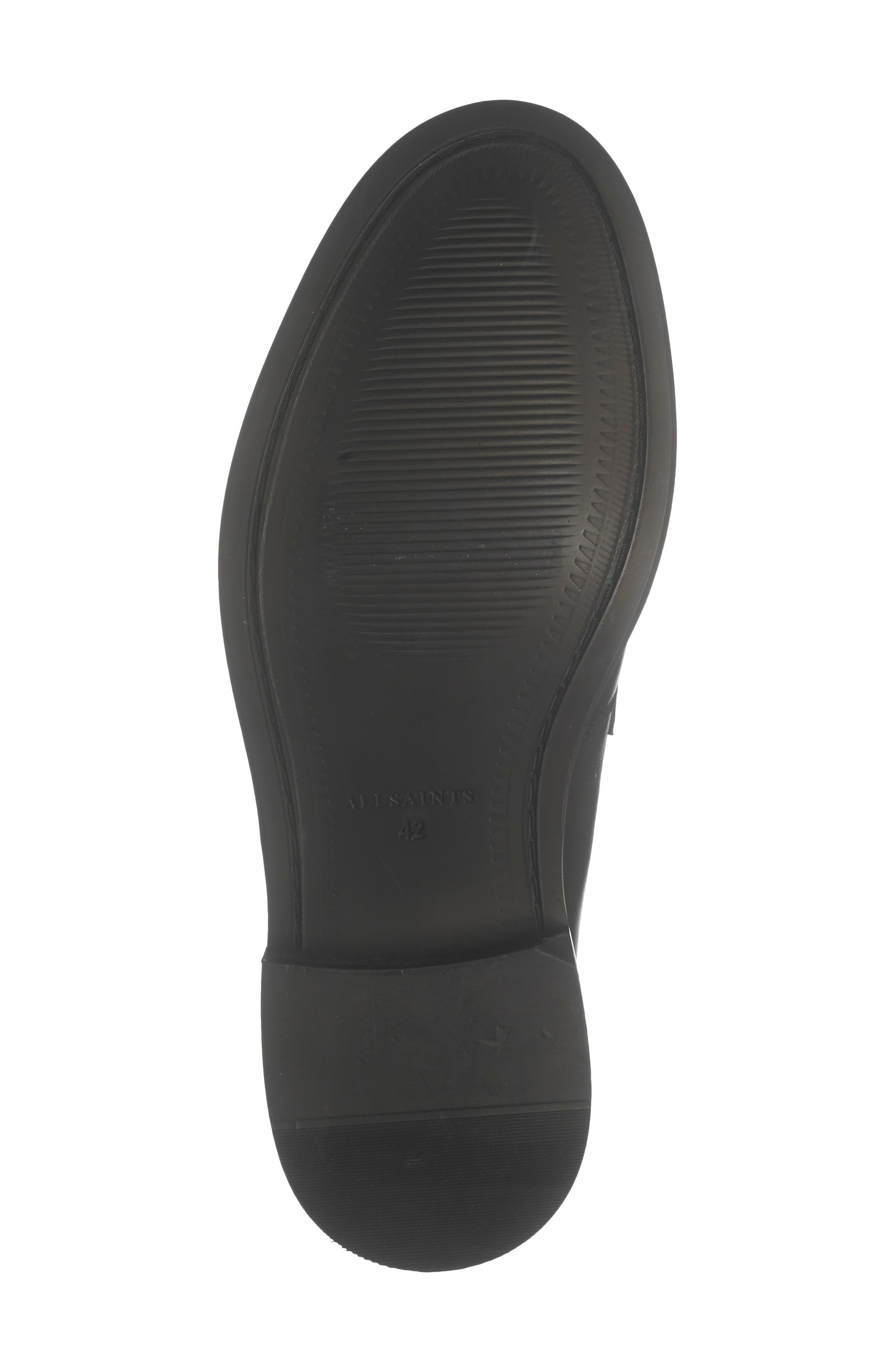 Paolo Leather Penny Loafer, Alternate, color, BLACK