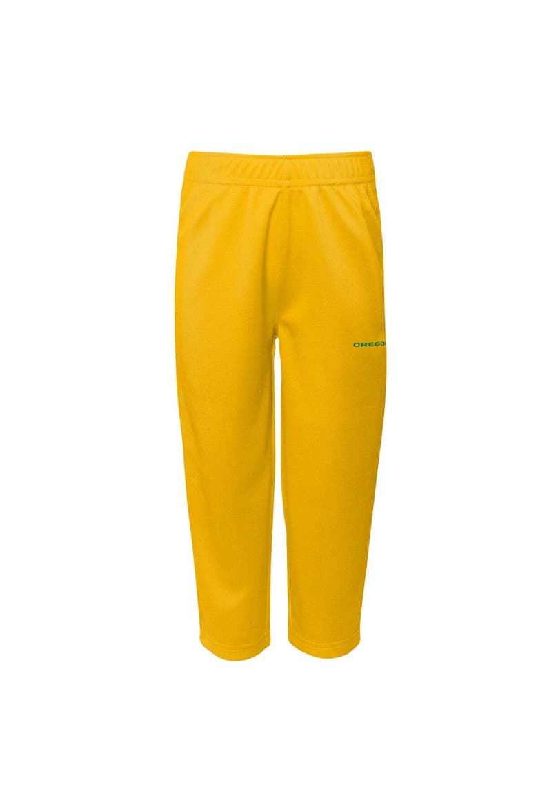Preschool Green/Yellow Oregon Ducks Red Zone Jersey & Pants Set, Alternate, color, Green