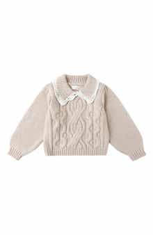 Kids' Alice Cable Knit Sweater