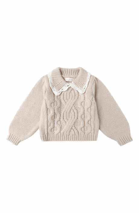 Kids' Alice Cable Knit Sweater