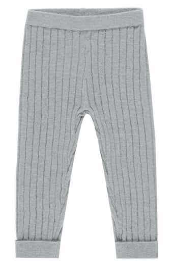 Kids' Ribbed Cuffed Leggings