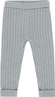 Rylee + Cru Kids' Ribbed Cuffed Leggings