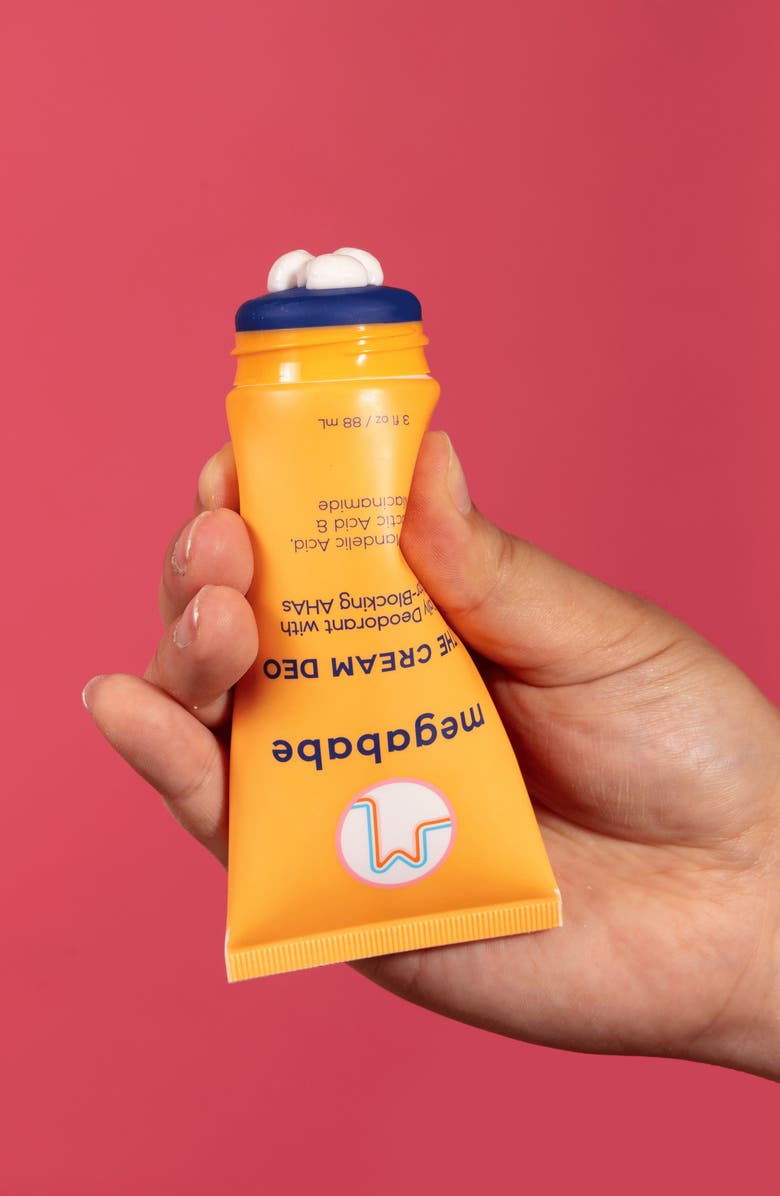 Megababe The Cream Deo Aluminum-Free Daily Deodorant with Odor-Blocking AHAs, Alternate, color,