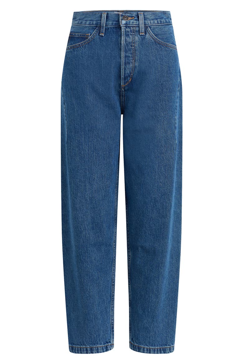 The Nikki Mid Rise Barrel Jeans, Alternate, color, LOS ANGELES