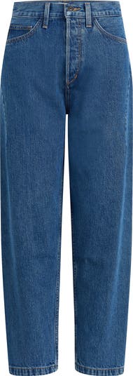 The Nikki Mid Rise Barrel Jeans