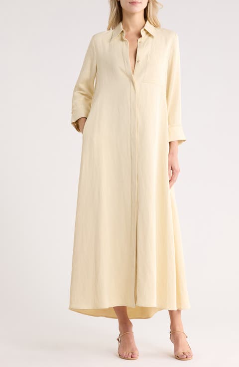 Jennys Long Sleeve Shirtdress