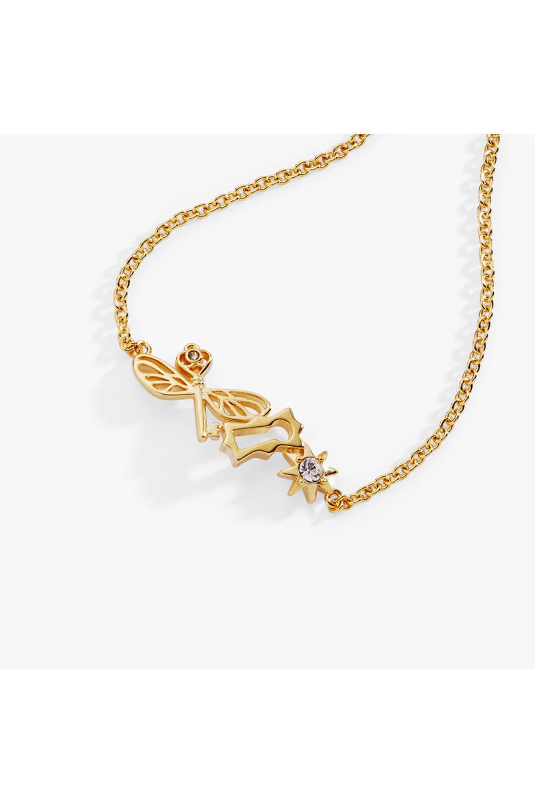 Harry Potter Winged Key Cluster Bracelet, Alternate, color, Gold