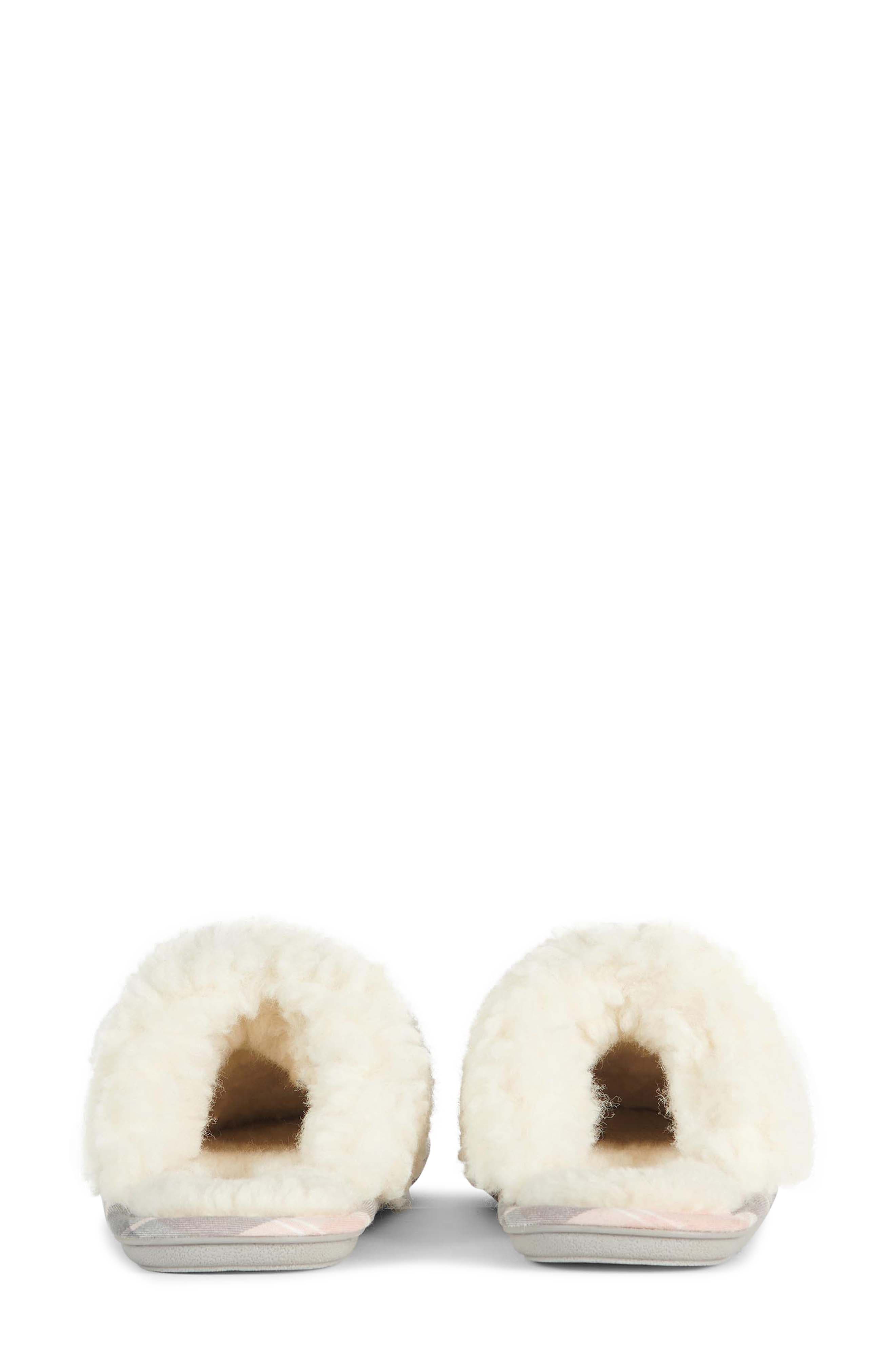 Barbour Lydia Faux Fur Slipper, Alternate, color, 