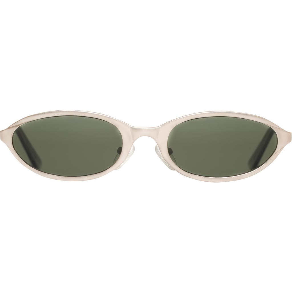 Bru Eyewear Poly Satinless Steeel Blue Light Glasses In Neutral