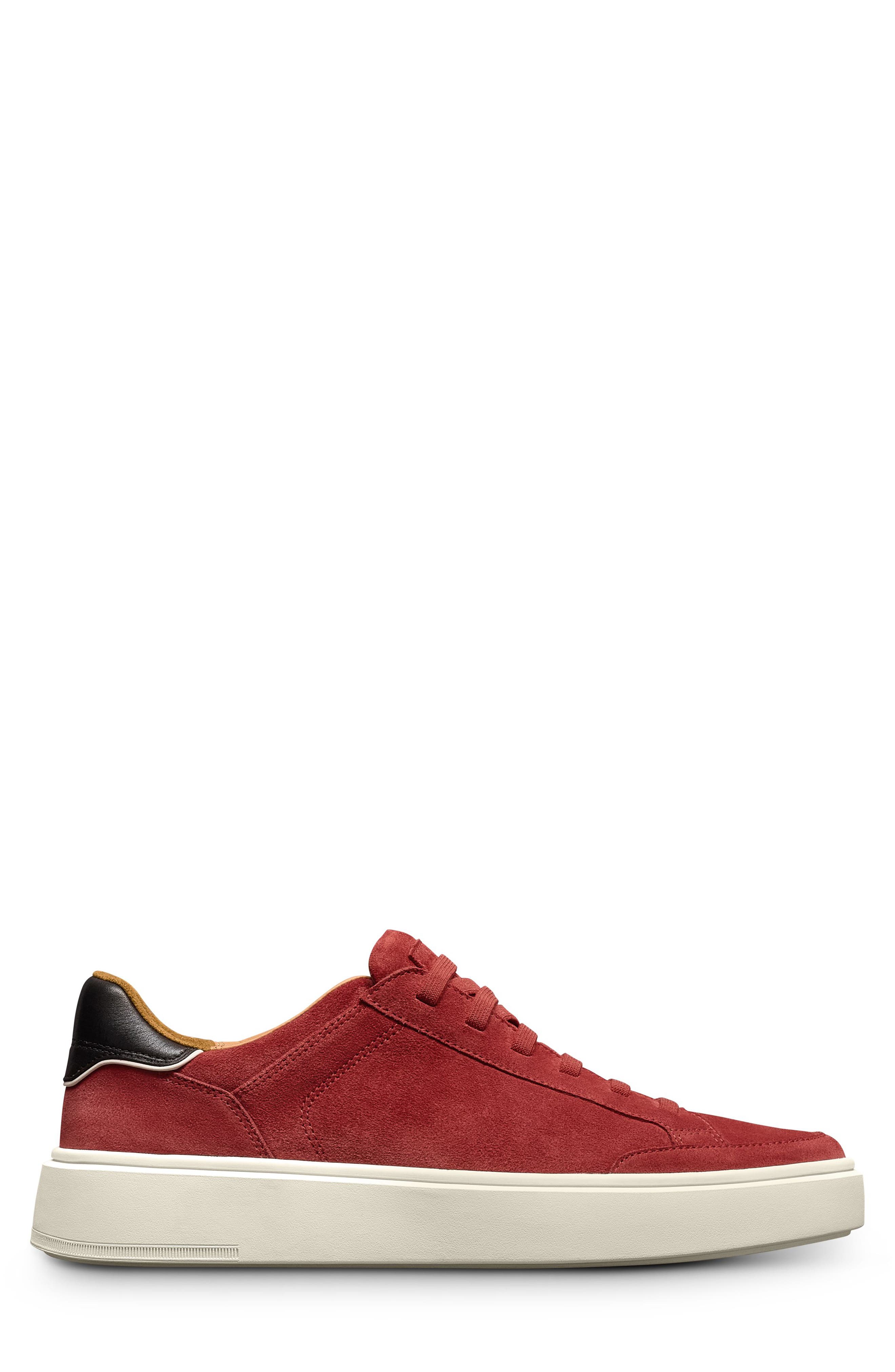 Allen Edmonds Oliver Sneaker, Alternate, color, True Red