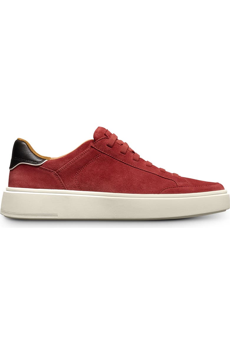 Allen Edmonds Oliver Sneaker, Alternate, color, True Red