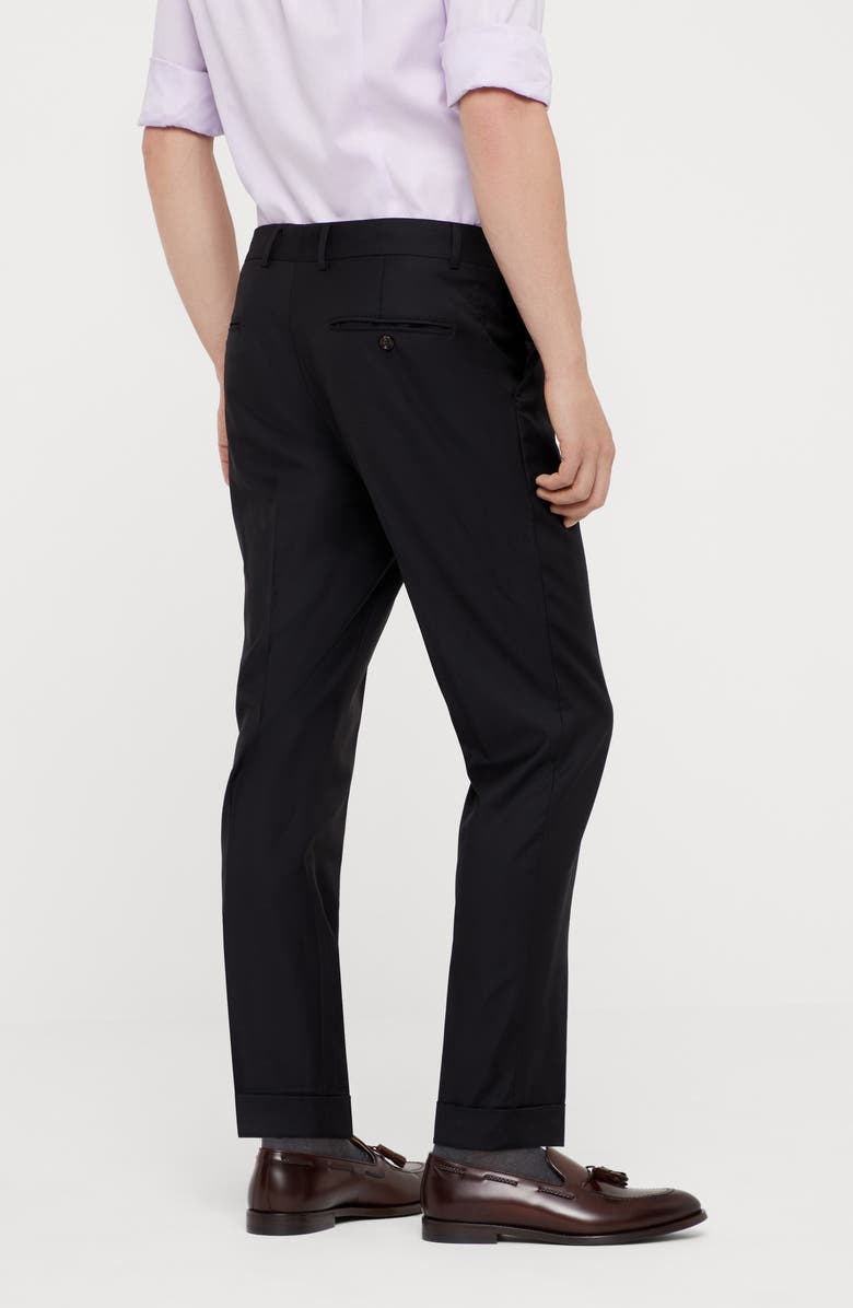 Brunello Cucinelli Virgin wool trousers, Alternate, color, 