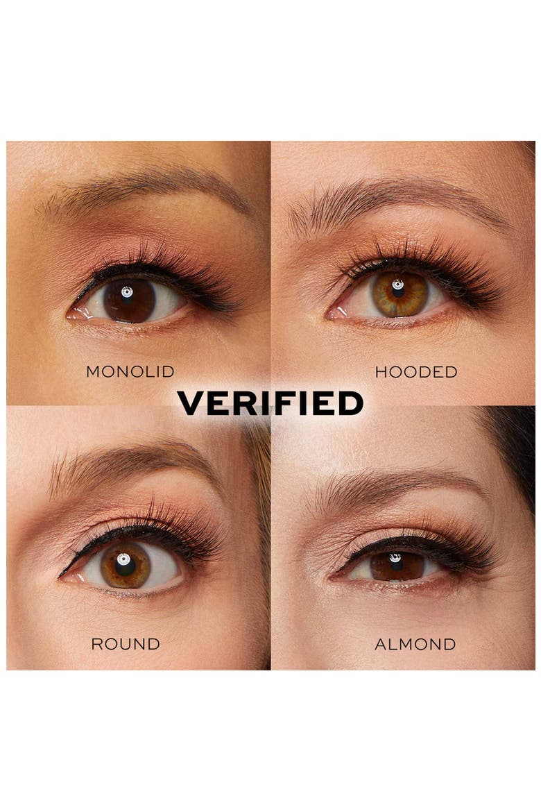 Verified Magnetic False Eyelashes, Alternate, color, BLACK