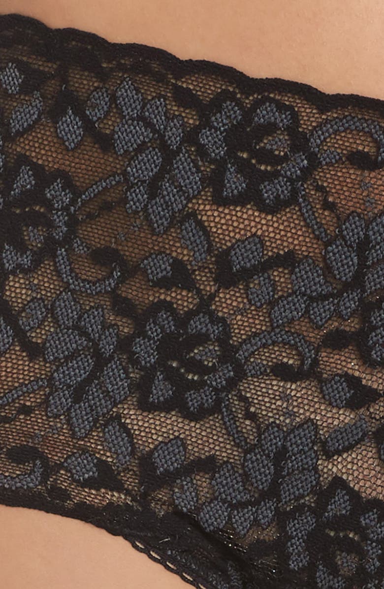 Hanky Panky Cross Dye Lace Retro Vikini, Alternate, color,