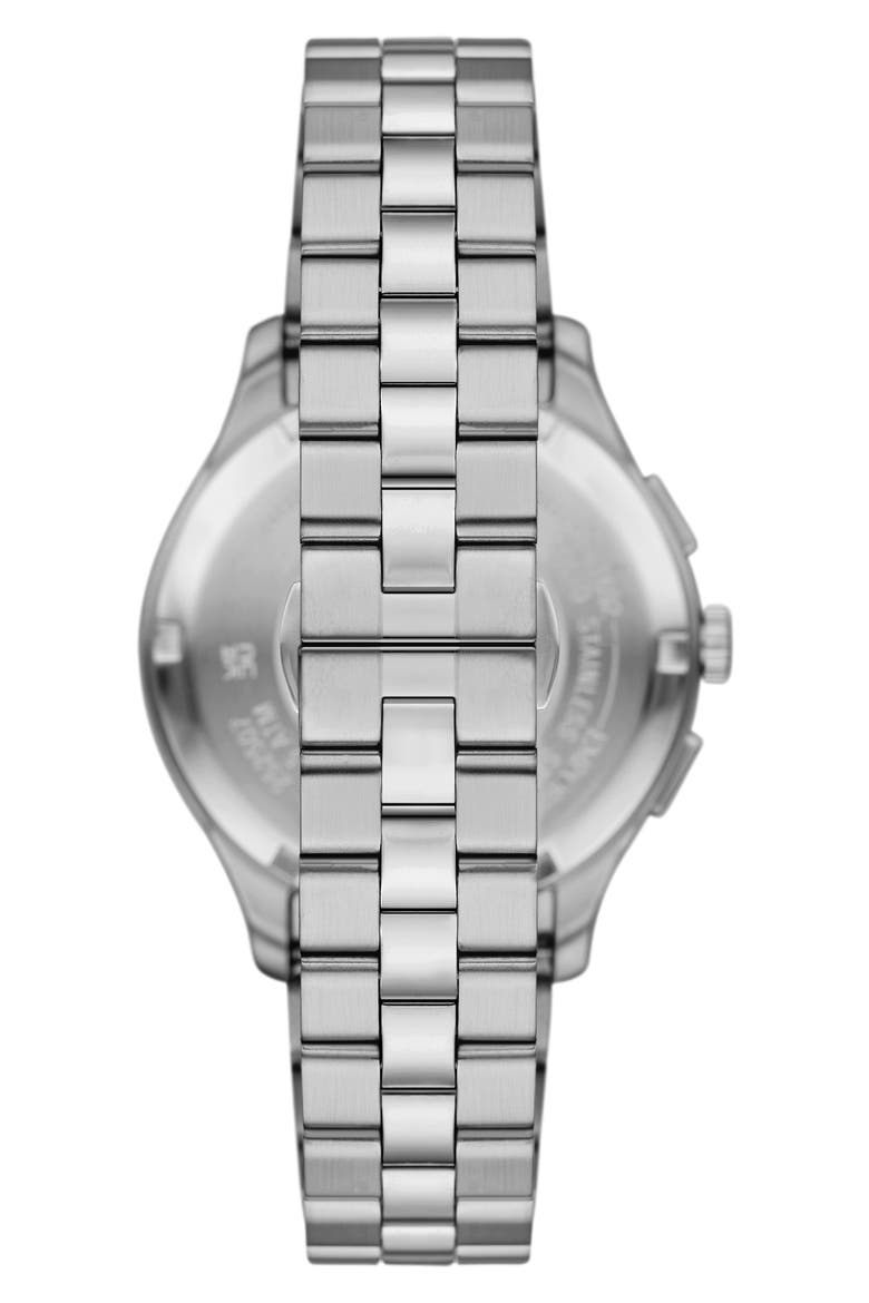 Chronograph Bracelet Watch, 42mm, Alternate, color, SILVER/BLUE
