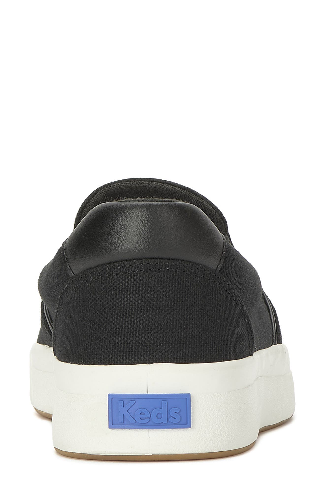 Pursuit Slip-On Sneaker, Alternate, color, BLACK