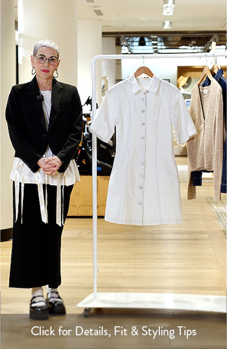 Ellyne Cotton Shirtdress, sales video thumbnail
