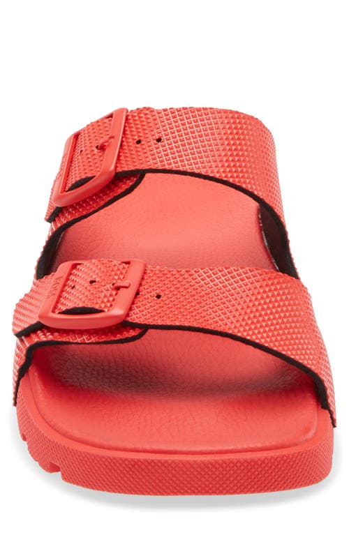 Hugo Boss Boss Surfley Slide Sandal In Bright Red