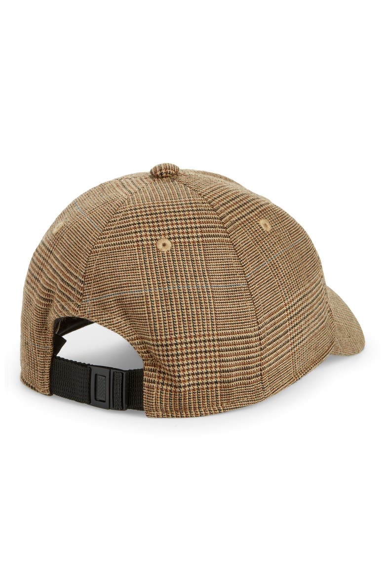 Heritage Wool Blend Baseball Cap, Alternate, color, BEIGEPLAID