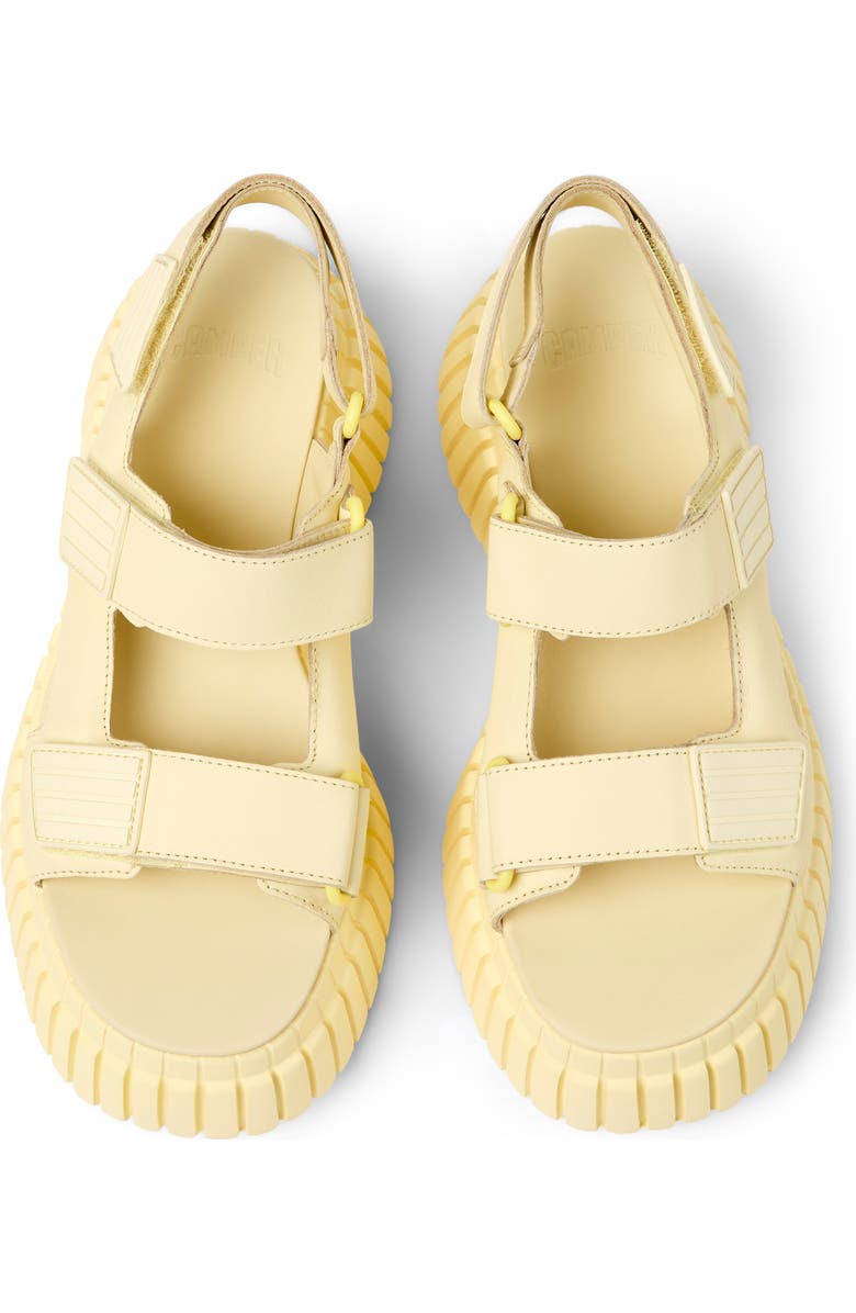 Camper Pix BCN Platform Sandal, Alternate, color, Light Pastel Yellow