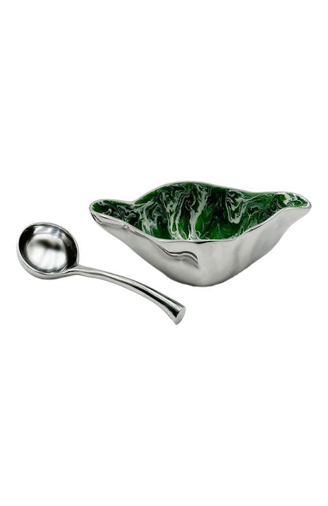 Verdura Sauce Boat W/ Ladle