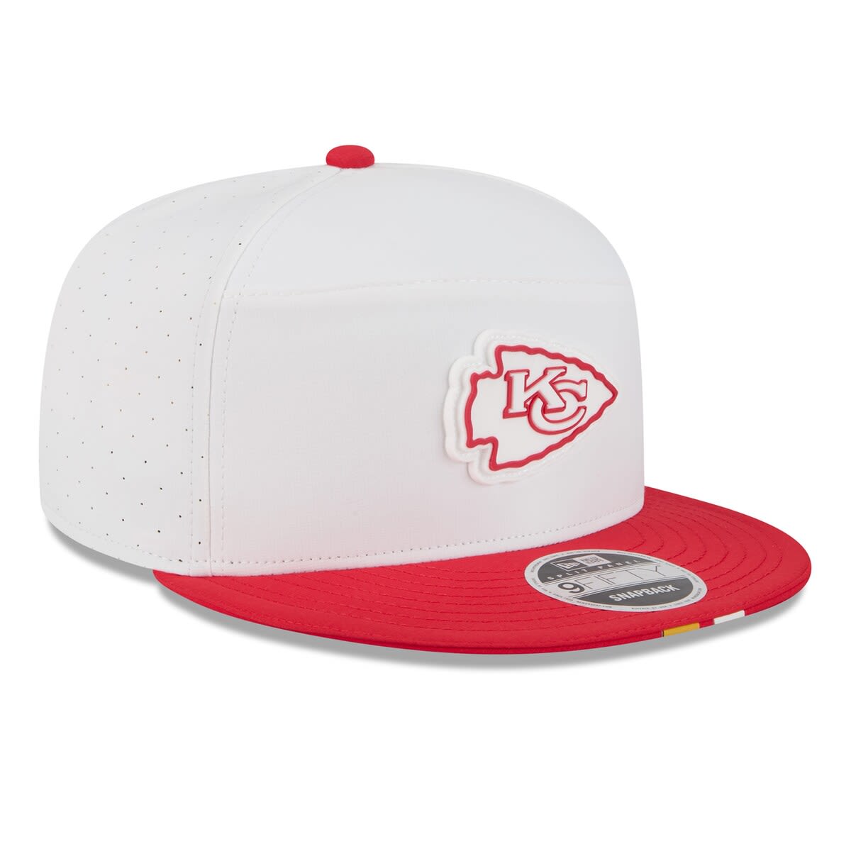 New Era Men's New Era White/Red Kansas City Chiefs 2025 NFL Training ...