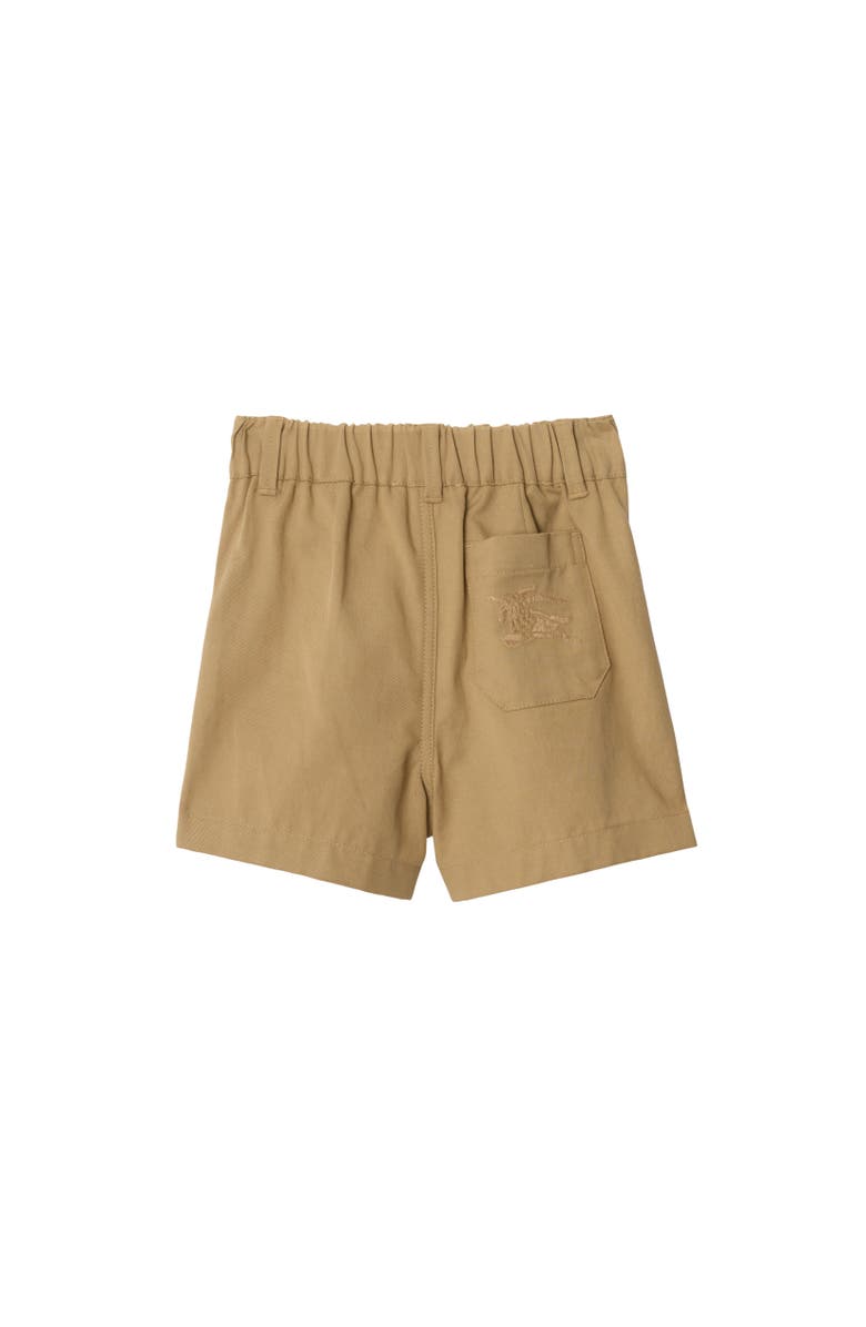 Burberry Cotton Blend Shorts, Alternate, color, Sand