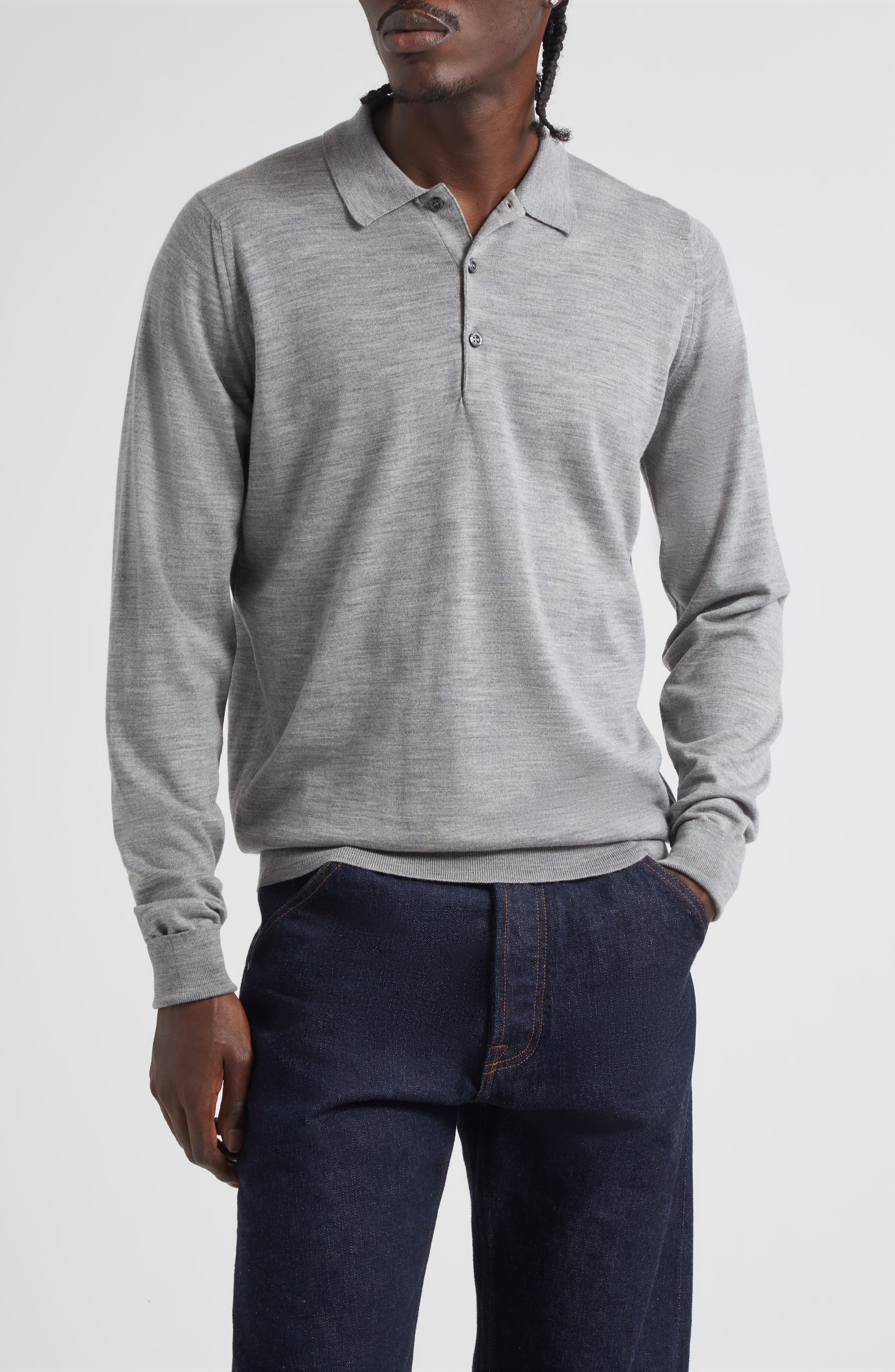 Cotswold Wool Polo Sweater - image 5