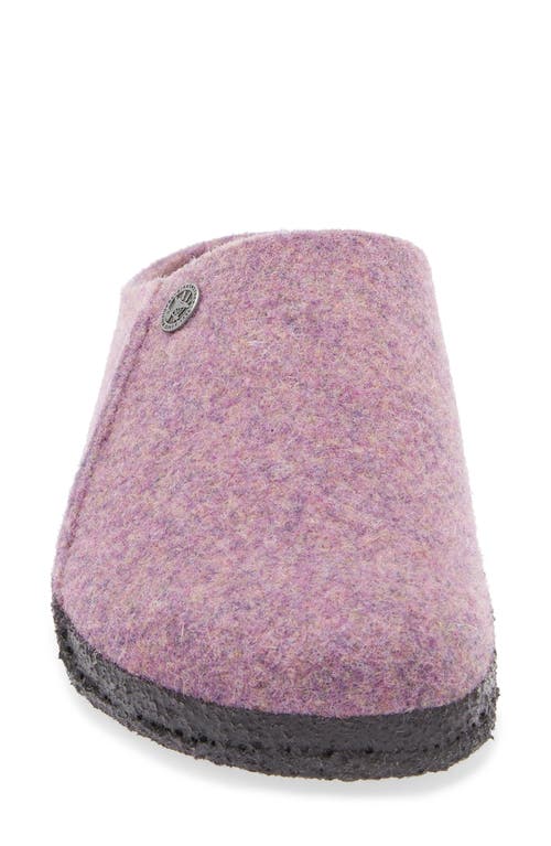 Birkenstock Zermatt Genuine Shearling Lined Slipper In Purple