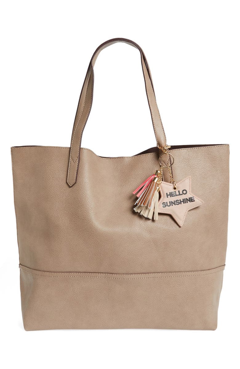 Under One Sky 'Hello Sunshine' Bag Charm, Alternate, color,