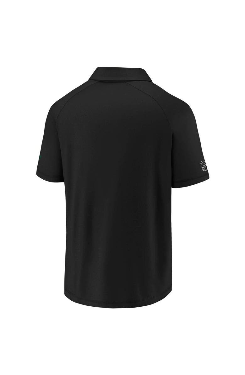 FANATICS Men's Fanatics Branded Black Minnesota Wild Authentic Pro Locker Room Polo, Alternate, color, Black