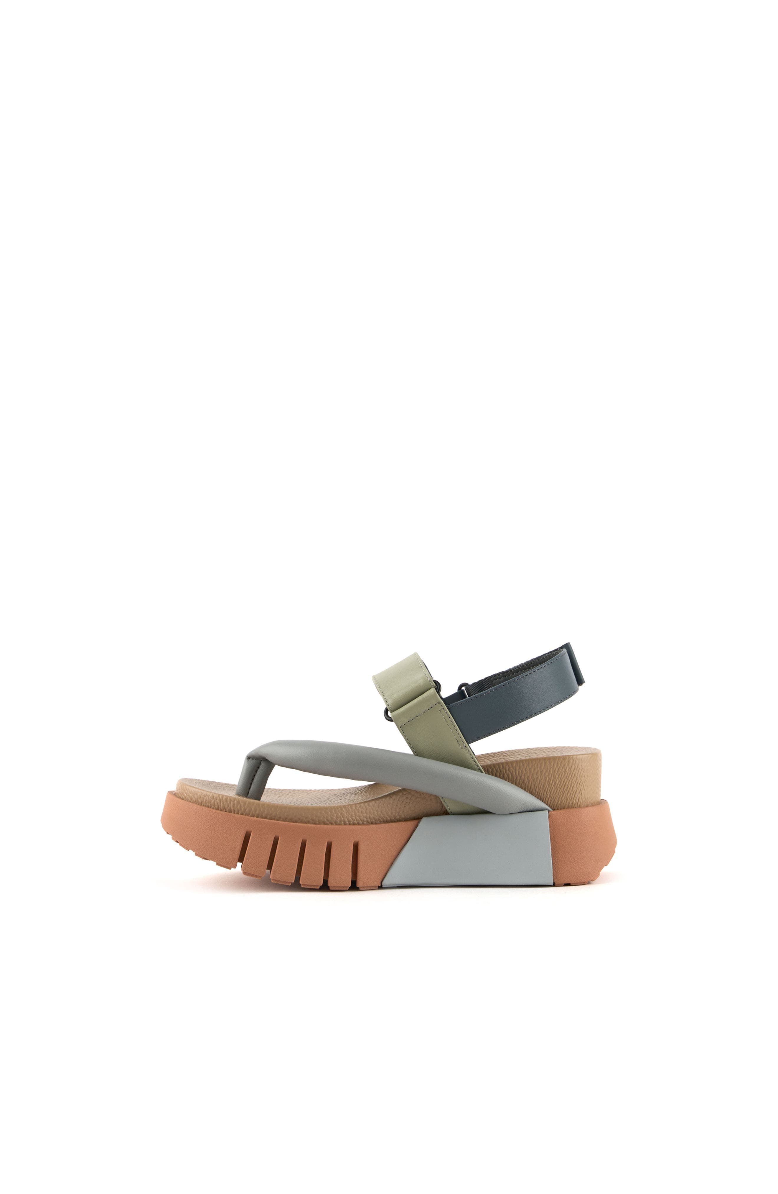Delta Tong Sandals, Alternate, color, Sierra