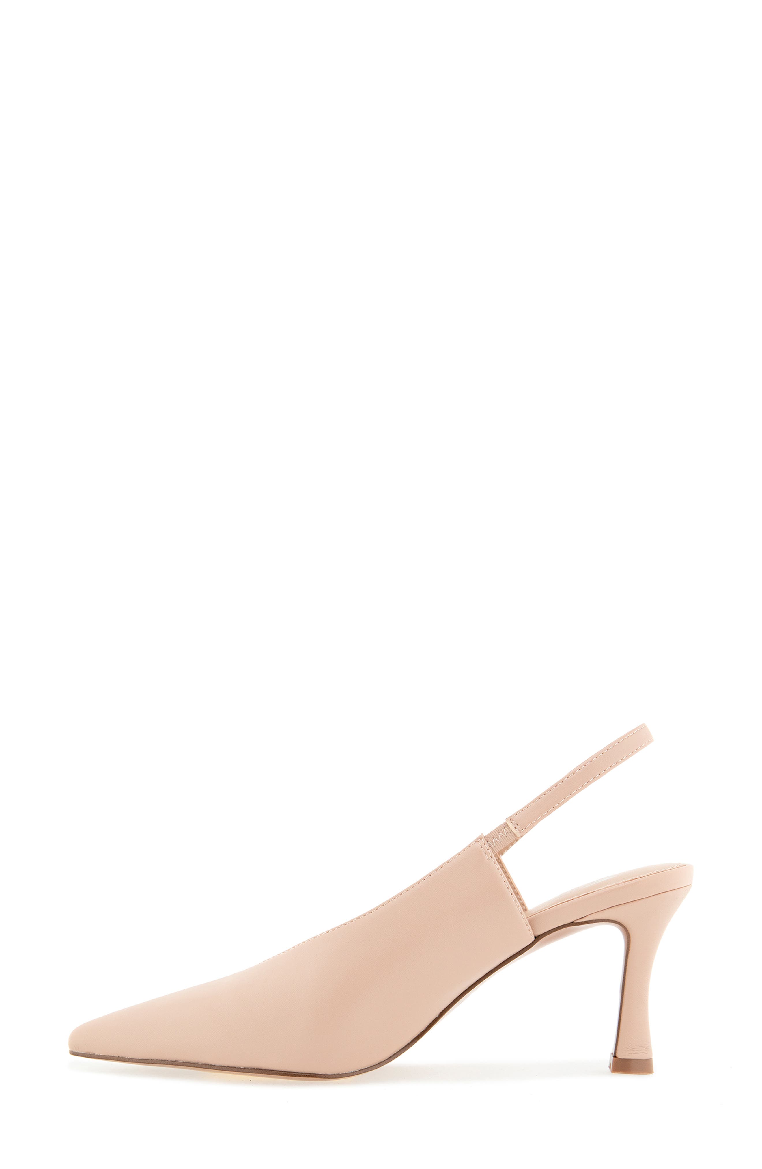 Tiana Pointed Toe Slingback Pump, Alternate, color, BEIGE