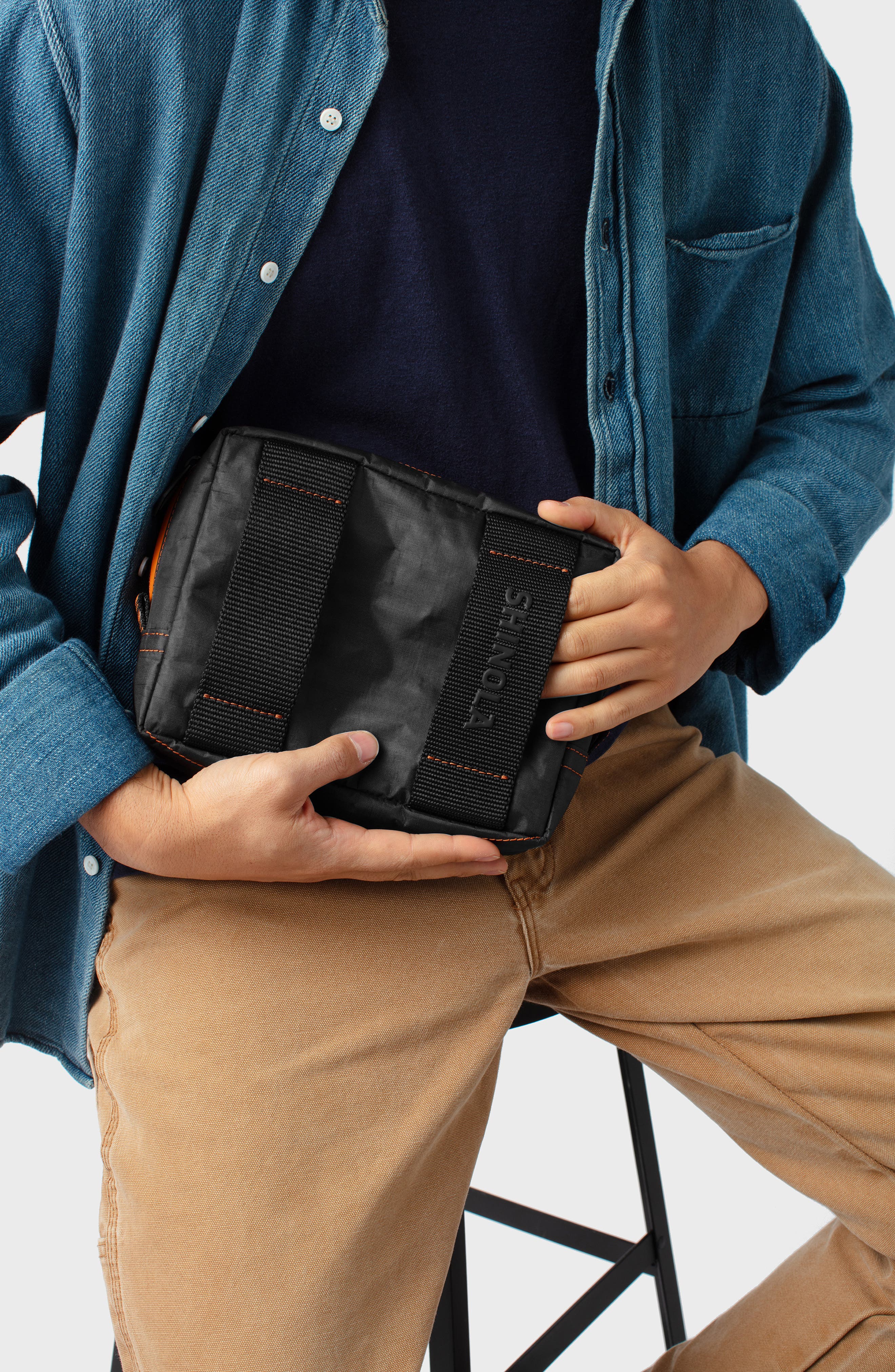 Shinola 10,000 Mile Dyneema<sup>®</sup> Tech Zip Pouch, Alternate, color, 