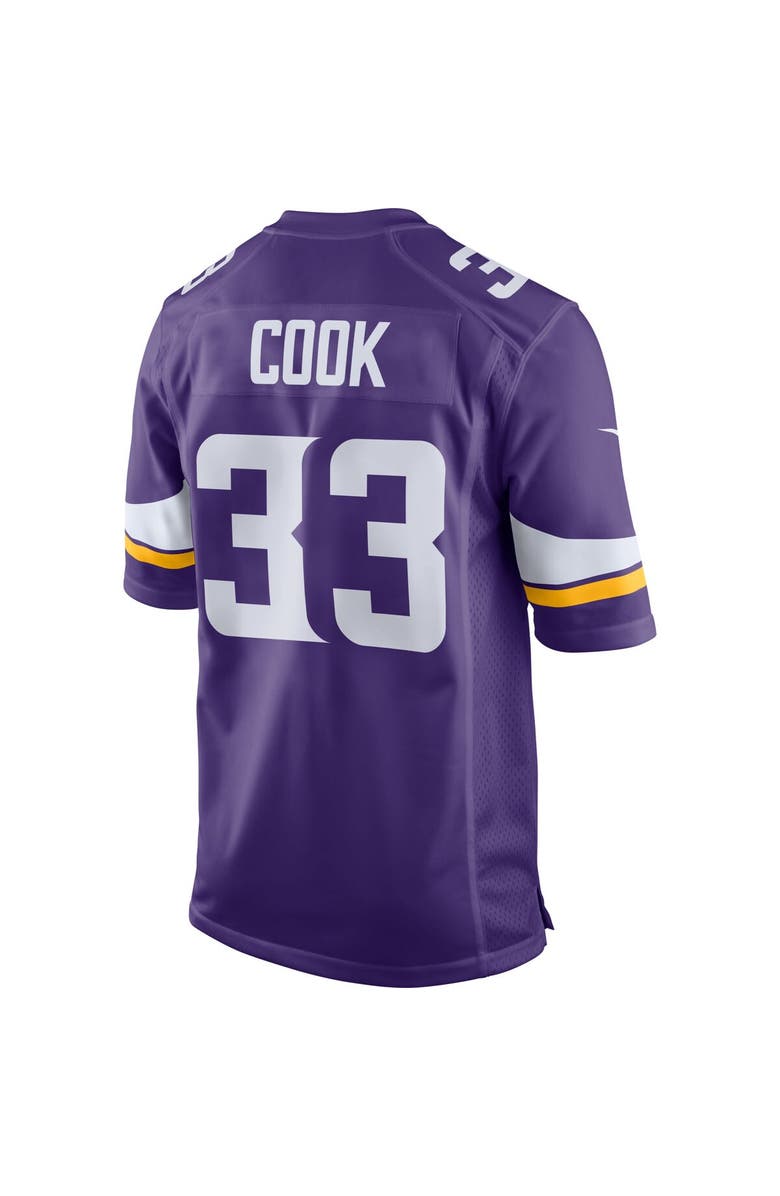 Nike Men's Nike Dalvin Cook Purple Minnesota Vikings Player Game Jersey, Alternate, color, 