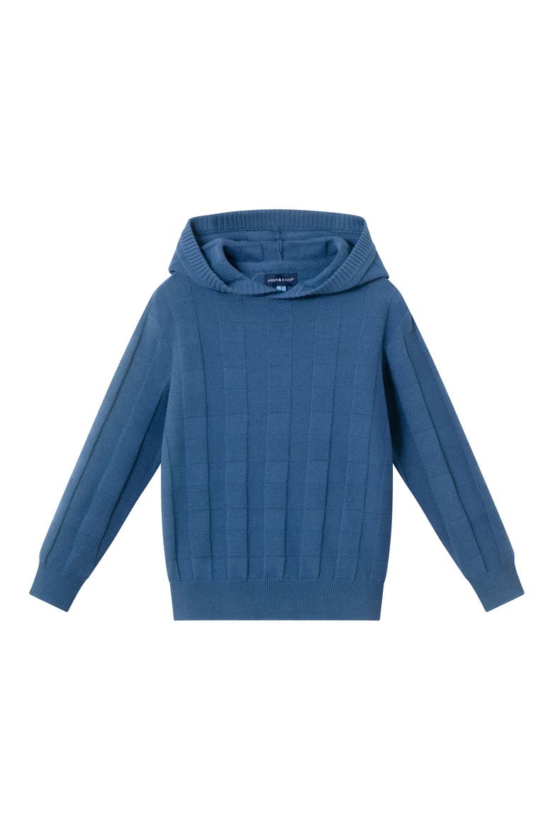 Kids' Hooded Sweater, Main, color, BLUE