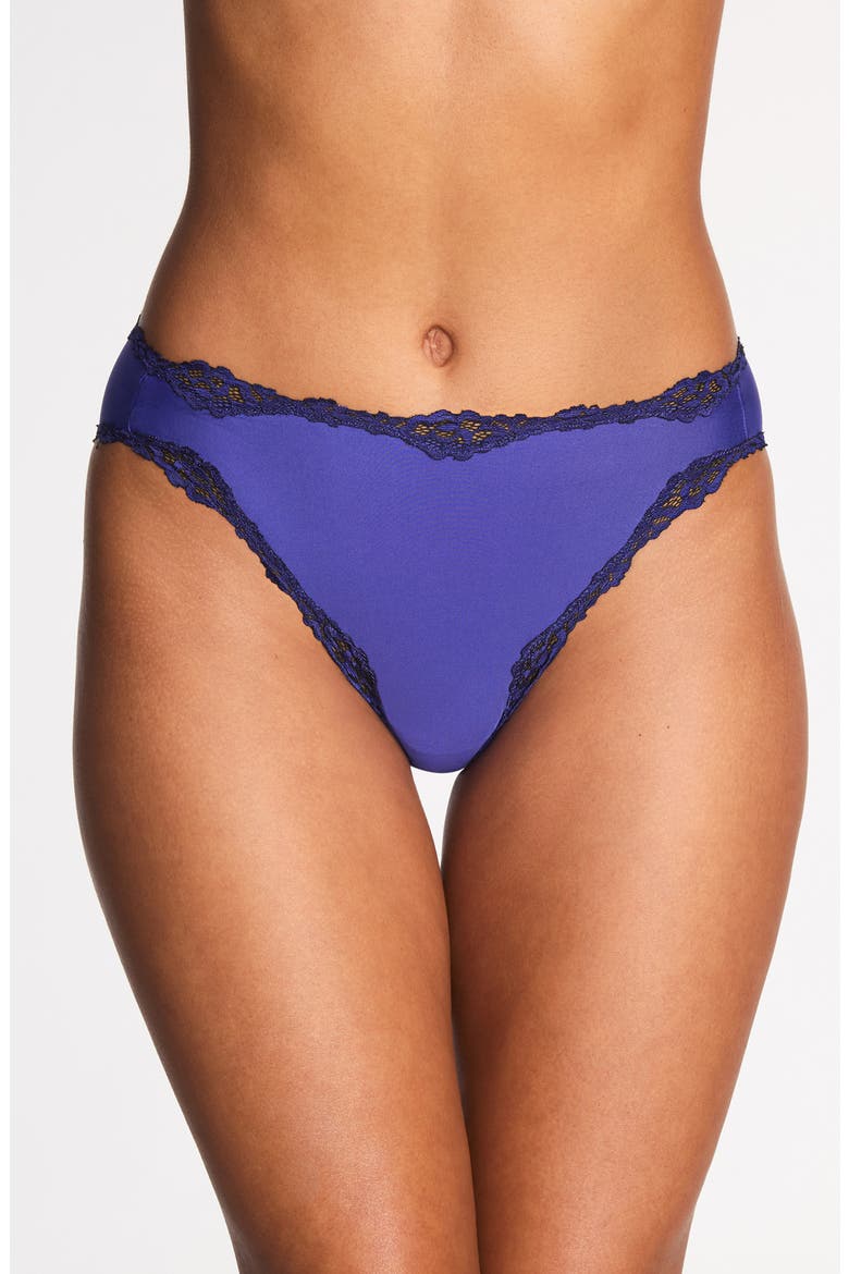 Future Foundation Lace Trim Briefs, Main, color, SPECTRUM BLUE