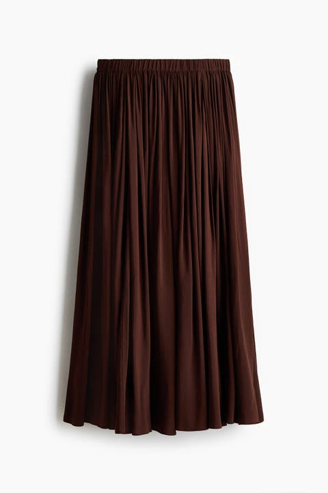 Gathered Modal Skirt