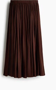 H&M Gathered Modal Skirt