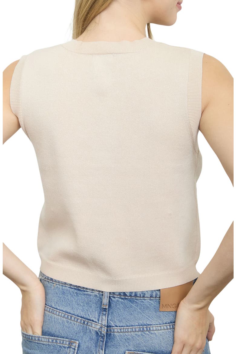 Sleeveless Double Pocket Cardigan, Alternate, color, KHAKI