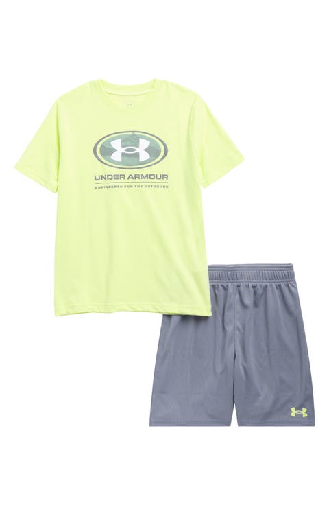 Kids' Logo Scene Graphic T-Shirt & Shorts Set (Big Kid)