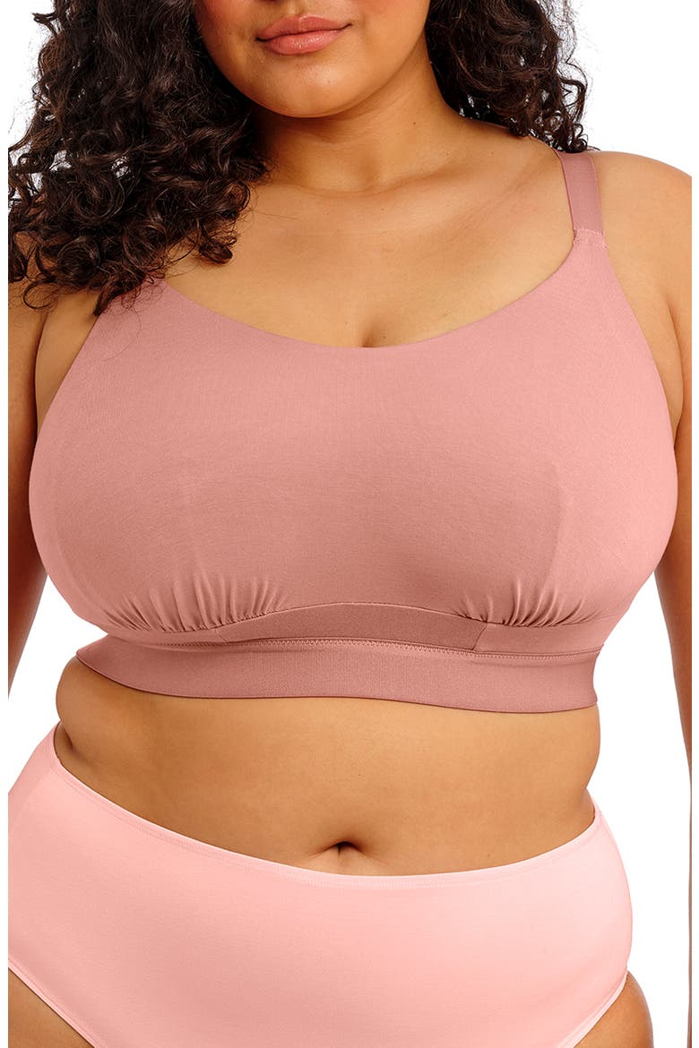Downtime Wireless Bralette, Main, color, ASH ROSE
