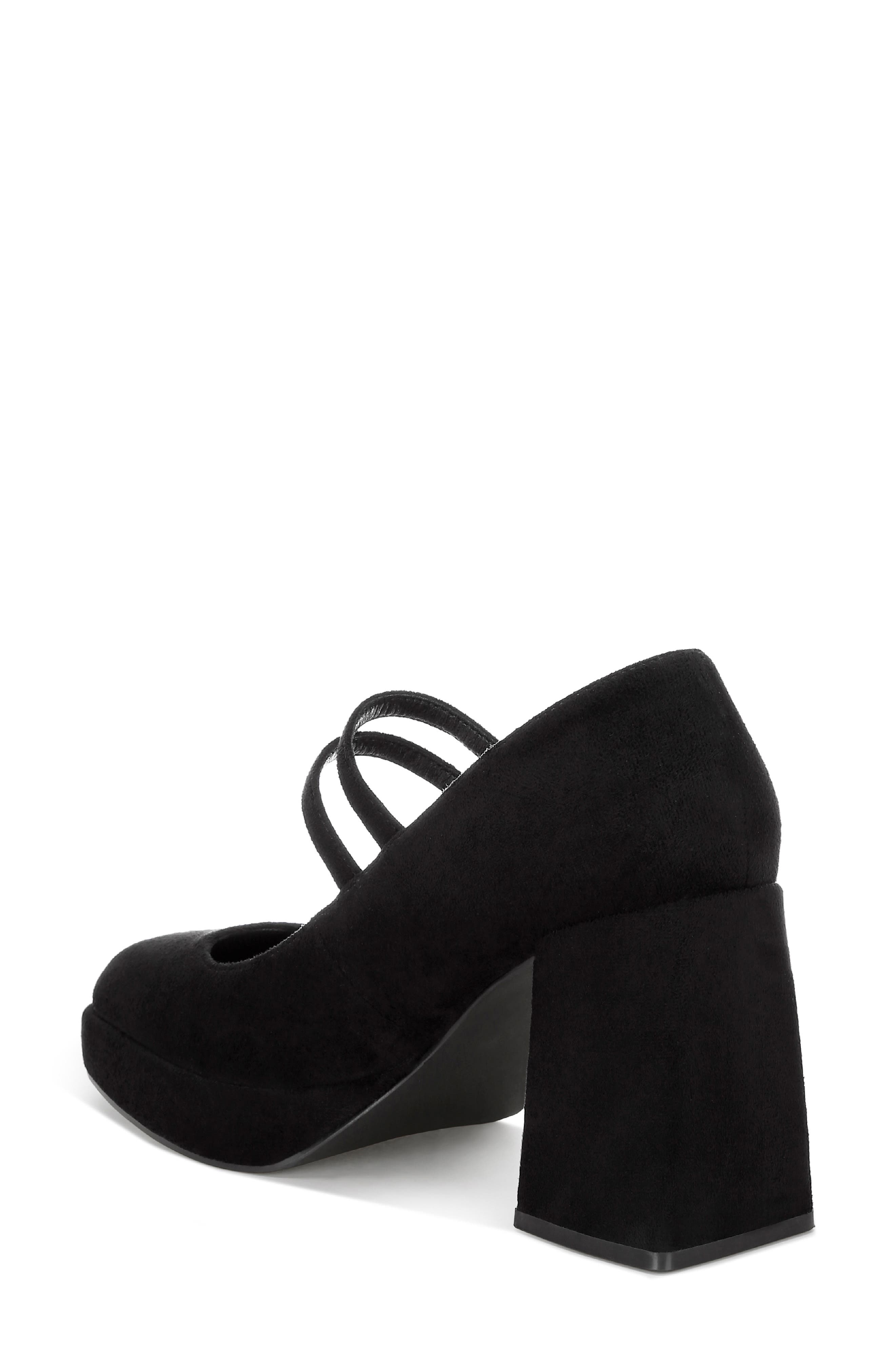 Cabota Leather Mary Jane Sandal, Alternate, color, BLACK SUEDE