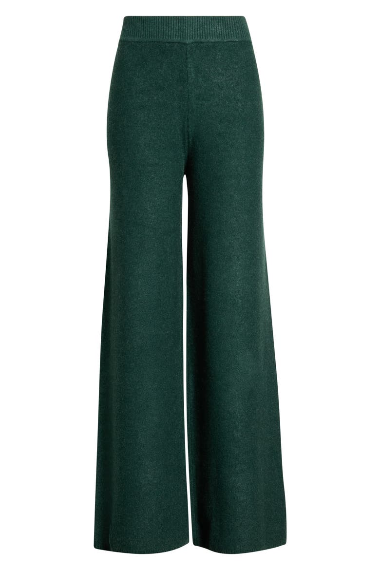 Chalet Cotton Blend Knit Pants, Main, color, PINE
