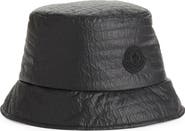 Moncler Logo Embossed Nylon Bucket Hat